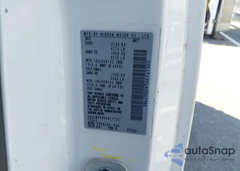 2017 Nissan Nv200 S from USA, damaged, VIN 3N6CM0KN9HK717301